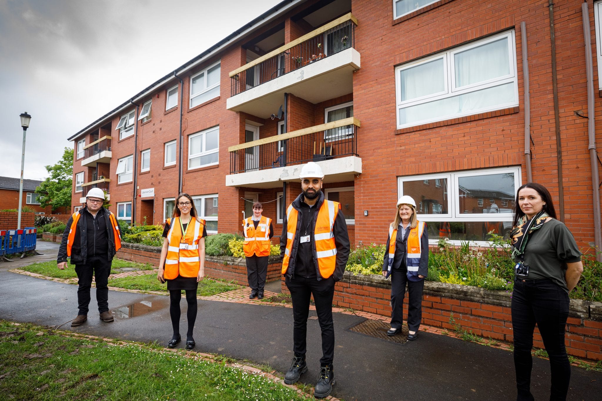 £800k refurbishment of Stockton housing scheme takes shape Esh Group