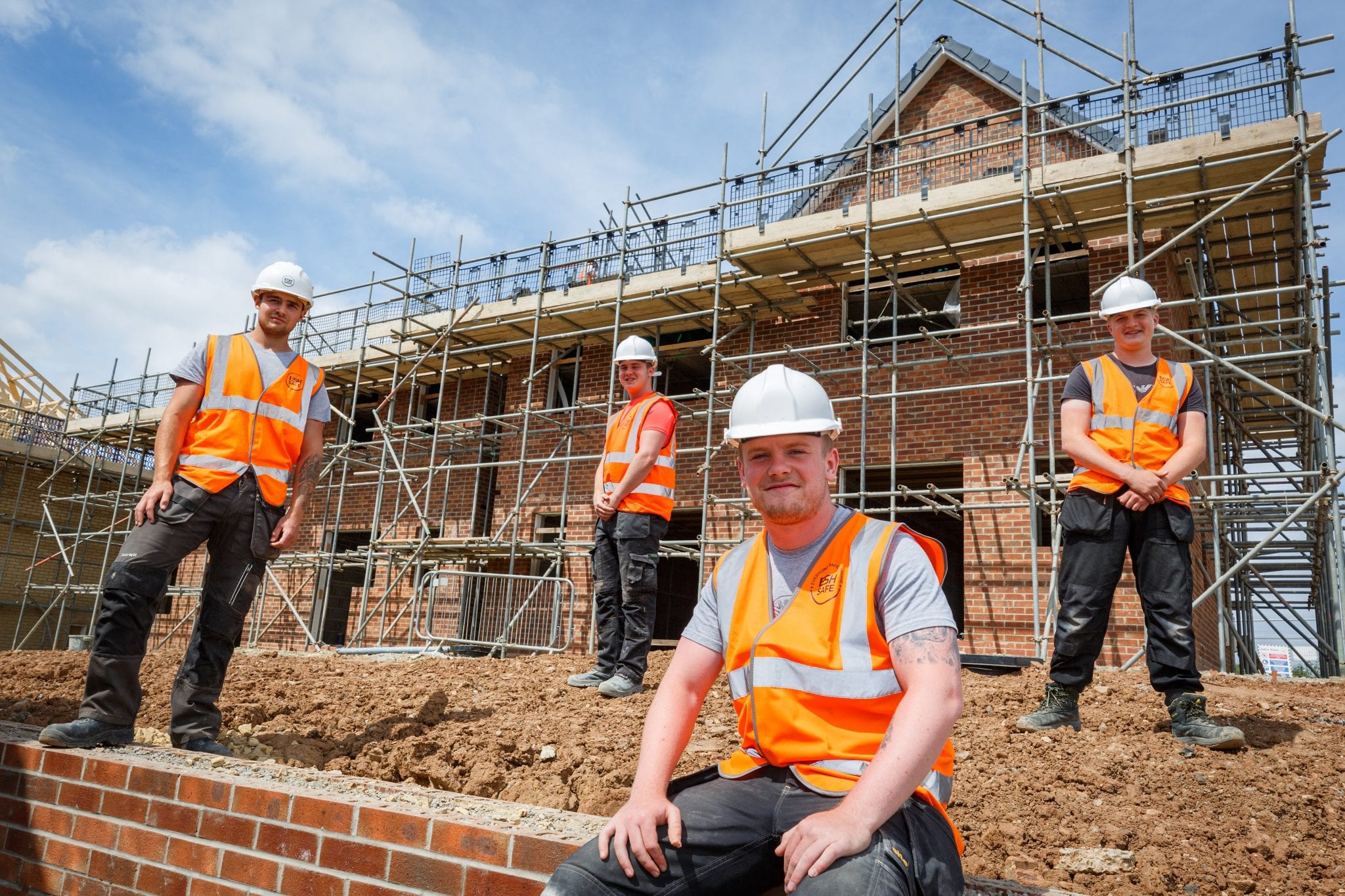 £15m Loftus Housing Development New Local Apprentices to Site