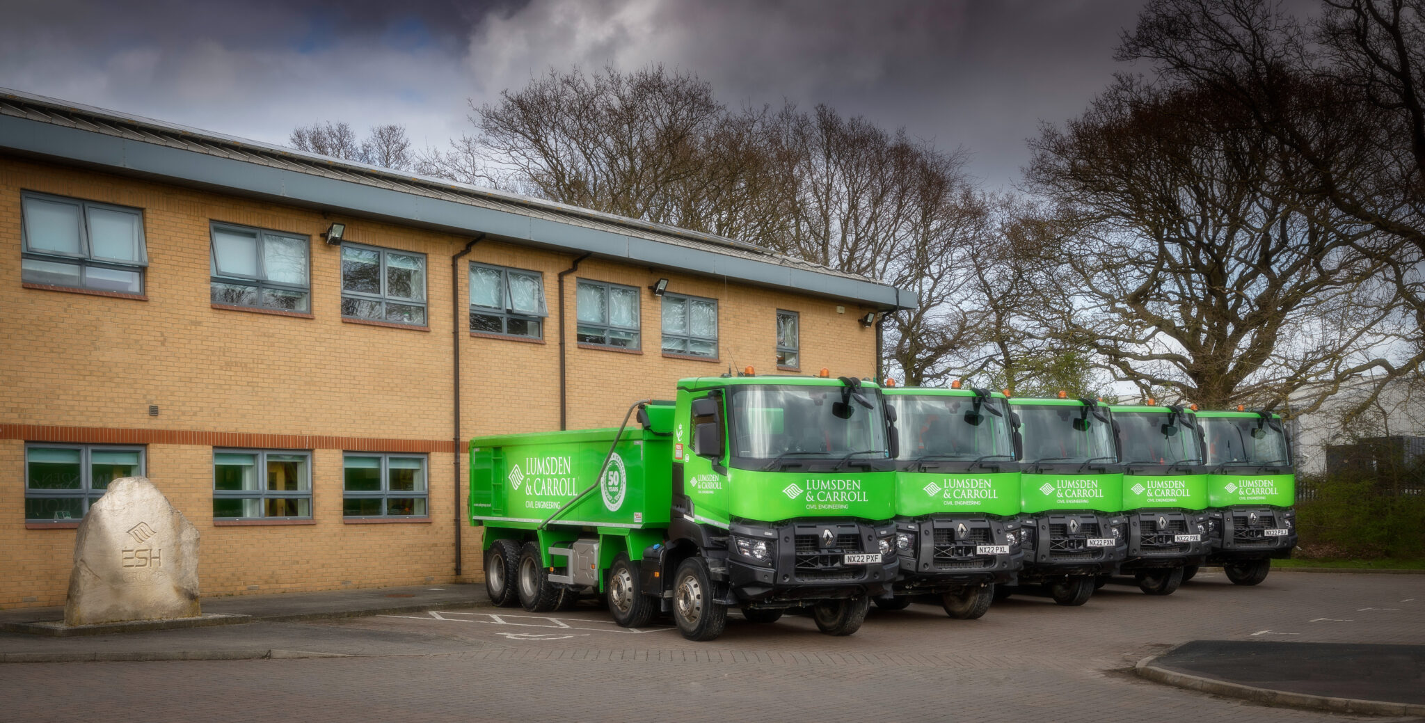 Esh Group invests £1m in energy efficient tipper fleet Esh Group